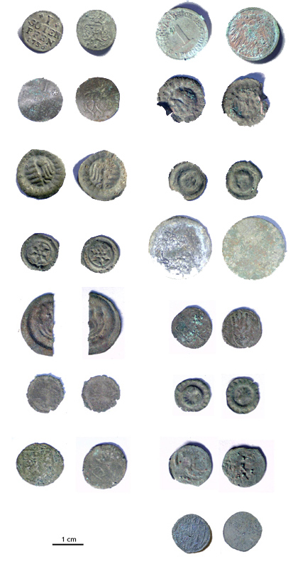 Rieben, Dorfkirche, M�nzfunde